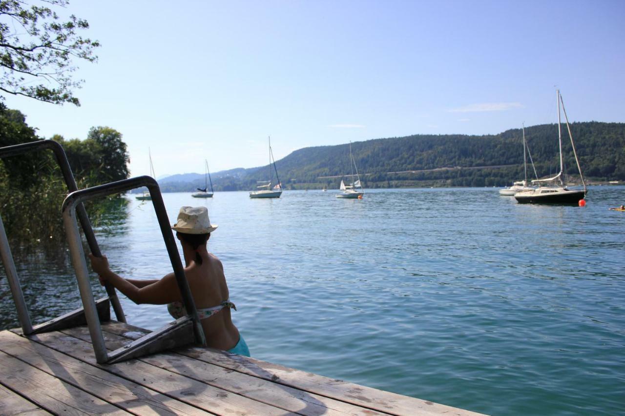 Kusternighof Otel Velden am Wörthersee Dış mekan fotoğraf