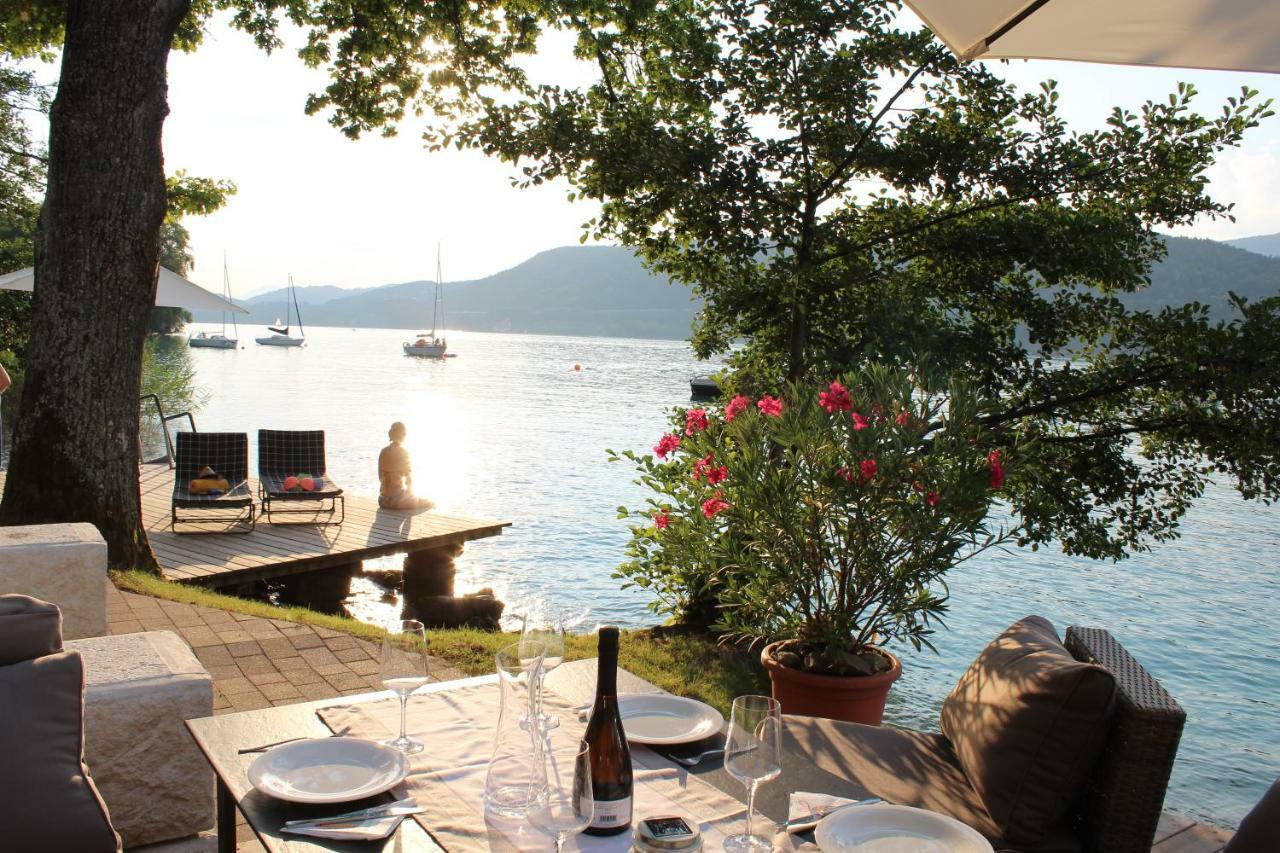 Kusternighof Otel Velden am Wörthersee Dış mekan fotoğraf