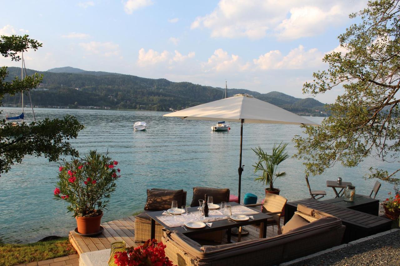 Kusternighof Otel Velden am Wörthersee Dış mekan fotoğraf